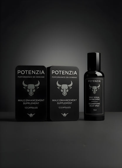 Performance Bundle – 2x Enhancement Capsules + Delay Spray
