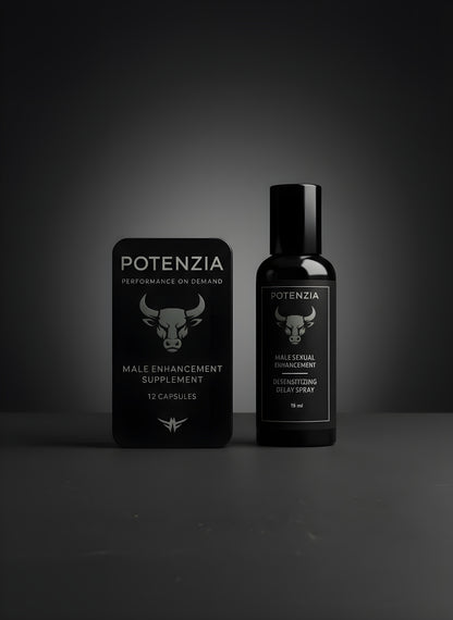 Performance Duo- Delay Spray + 12 Enhancement Capsules