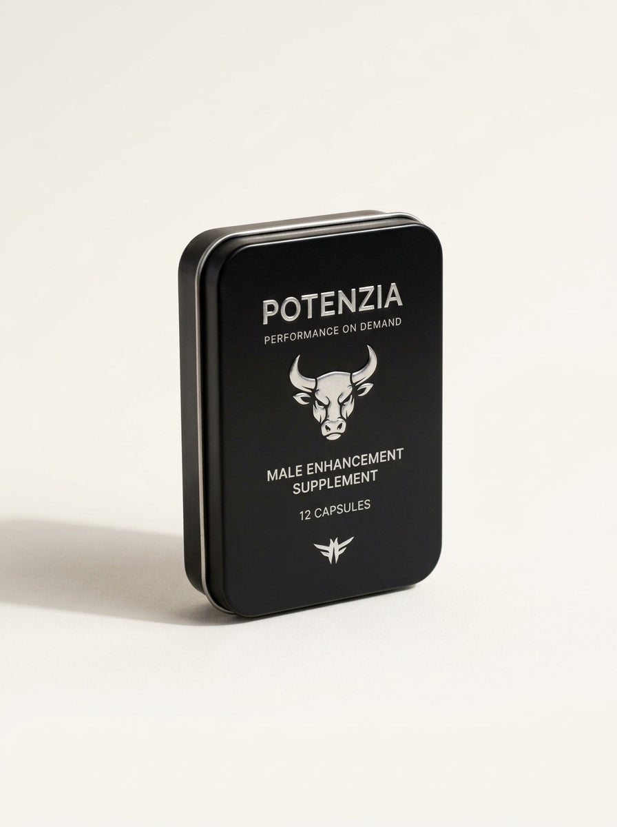 Potenzia Capsules metal tin, 12 capsules