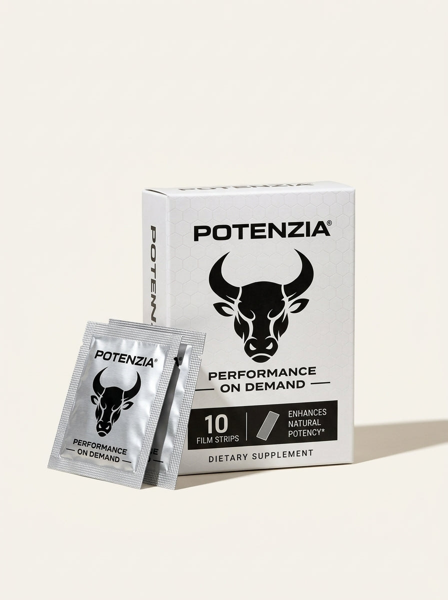 Potenzia Film Strips box with two sachets, 10 strips