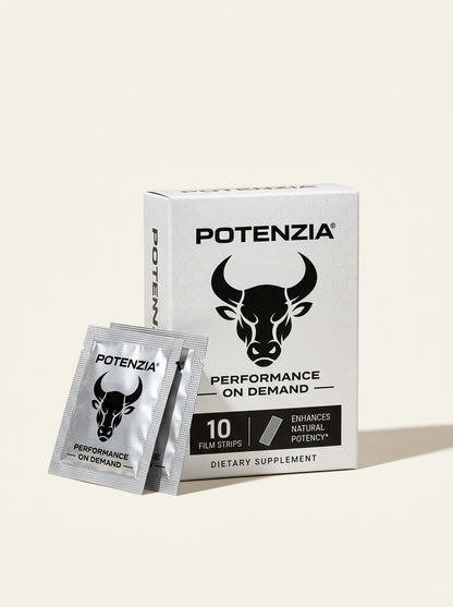 Potenzia Film Strips box with two sachets, 10 strips