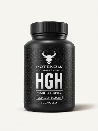 Potenzia HGH bottle, 60 capsules