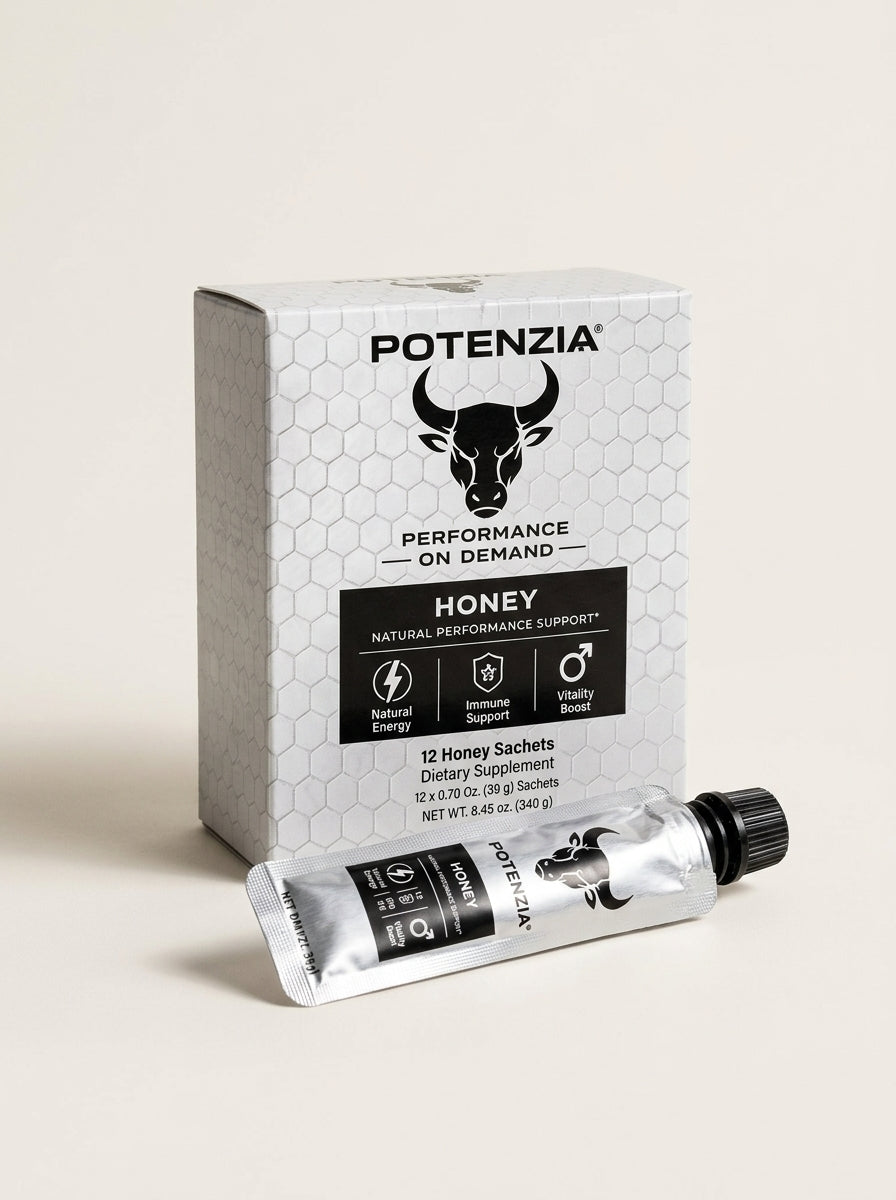 Potenzia Honey box with a sachet, 12 sachets
