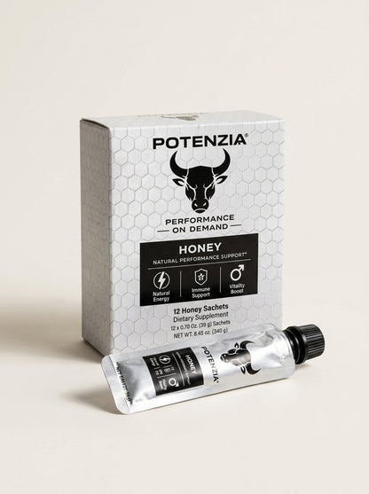 Potenzia Honey box with a sachet, 12 sachets