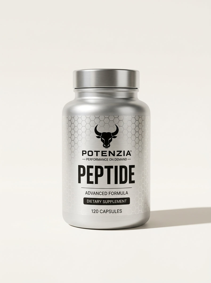 Potenzia Peptide bottle, 120 capsules