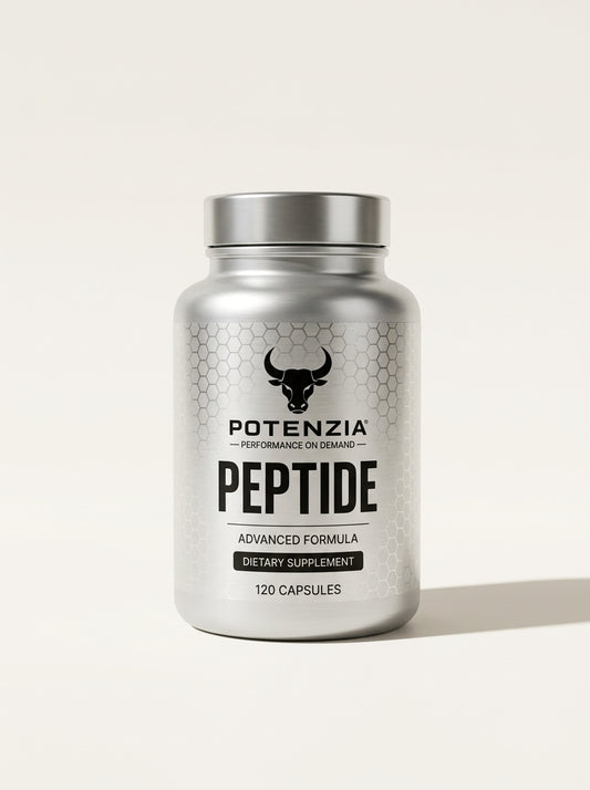 Potenzia Peptide bottle, 120 capsules